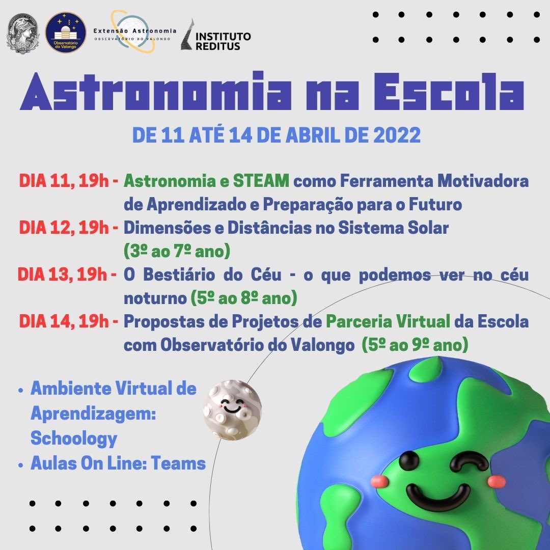 Clube de Astronomia oferece oficinas para estudantes do nono ano e ensino  médio - Campus Osório