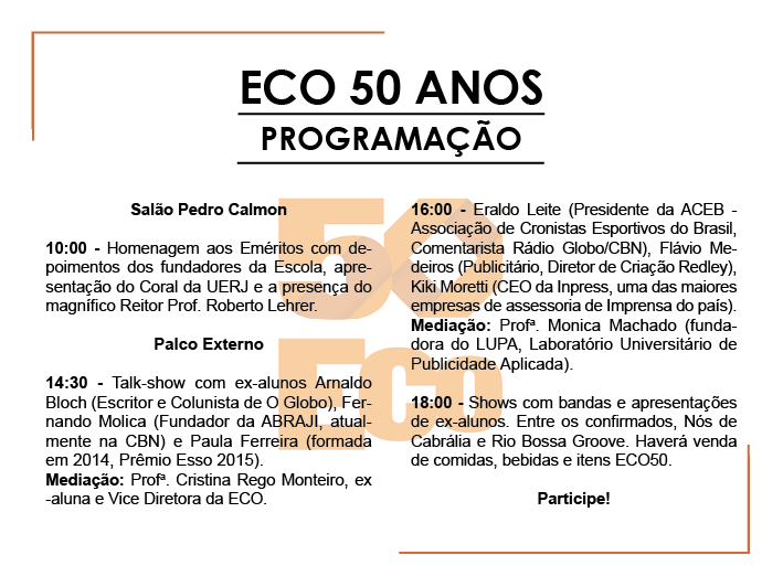 Programação ECO50